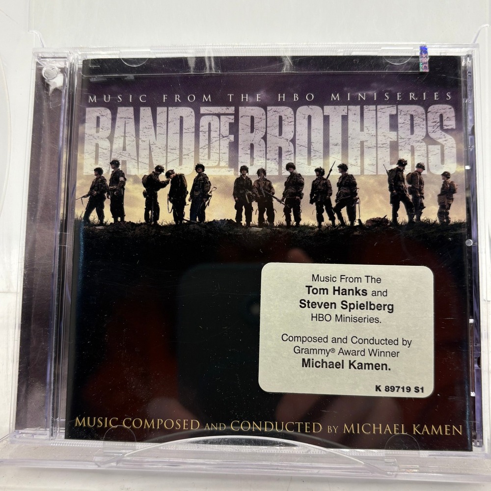 Band of Brothers Soundtrack CD Michael Kamen HBO Miniseries 2001 SK 89719